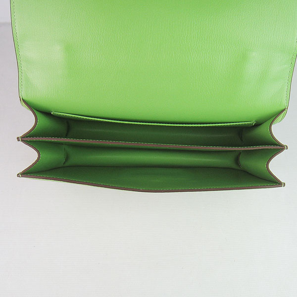 7A Hermes Constance Togo Leather Single Bag Green Gold Hardware H020 - Click Image to Close